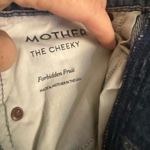 MOTHER Vintage Blue Straight Leg Jeans - Picture 2 of 6